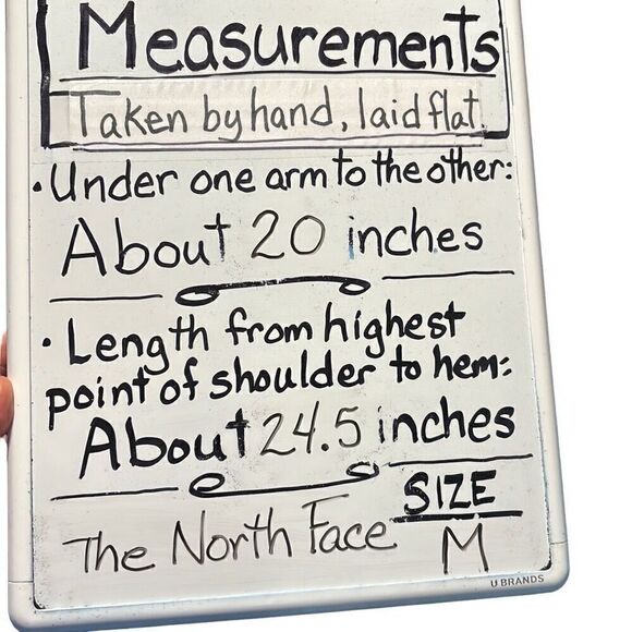 The North Face zip soft fleece jacket w pockets & cinchable bottom - Picture 13 of 13